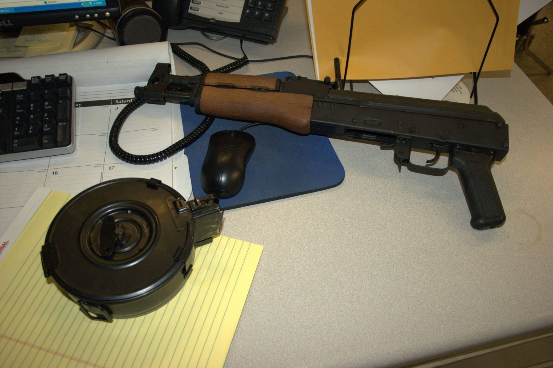 AK-47 pistol